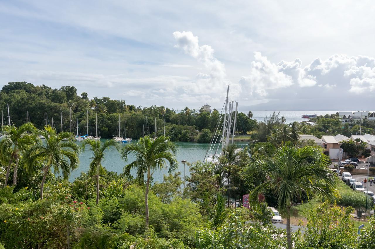 Ferienwohnung Superbe Studio En Duplex, Vue Sur Mer Et Piscine Le Gosier  Exterior foto